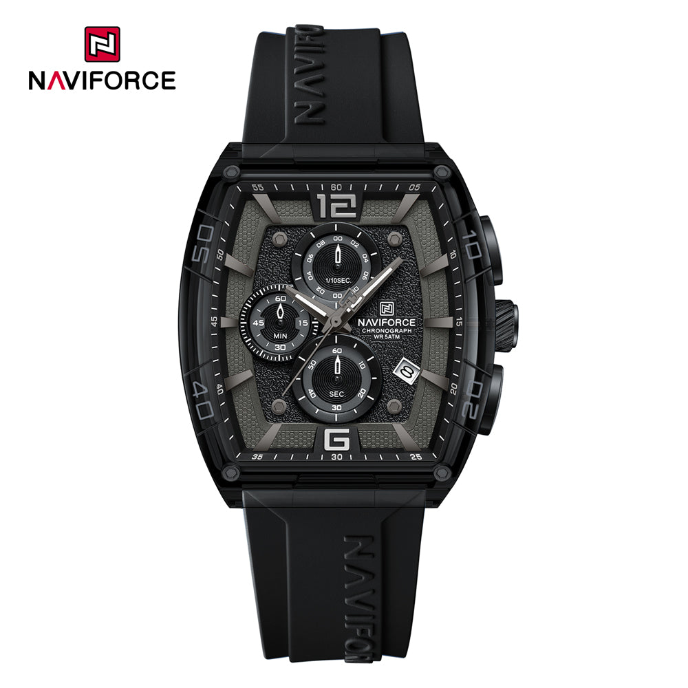 Classic Watch for Ultra Class Men - Black Chronograph Water Resistance Watch
